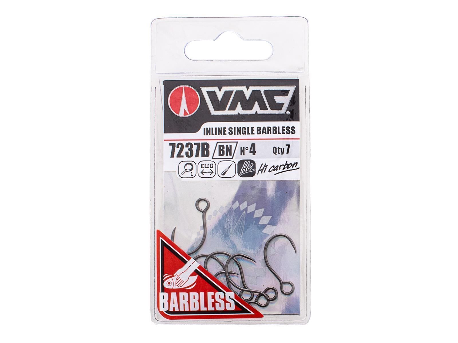 VMC Light Inline Haken (7237B) - Gr. 1/0