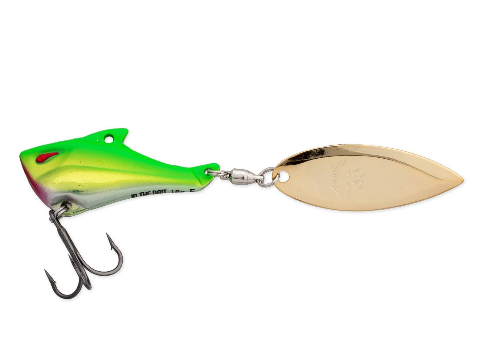 18g In The Bait Bass (BR-139) Green Back Yellow Gold