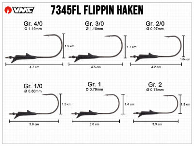 VMC Flippin Hooks (7345FL)