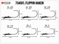 VMC Flippin Hooks - Size 1/0