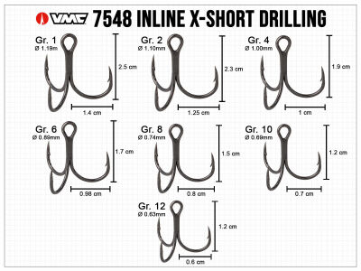 VMC 1X Inline X-Short Drilling 7548 BN