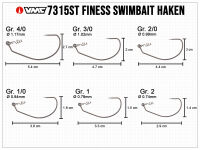 VMC Finess Swimbait Haken Gr. 1