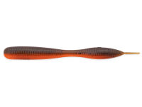 3.25 reins RND Fat Ned Worm - Green Pumpkin / Orange