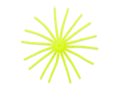 3" reins Radial Skirt (74 mm) - Chartreuse Silver Glitter