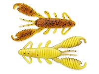 4 Ring Craw Daddy - Motoroil PP. / Chartreuse