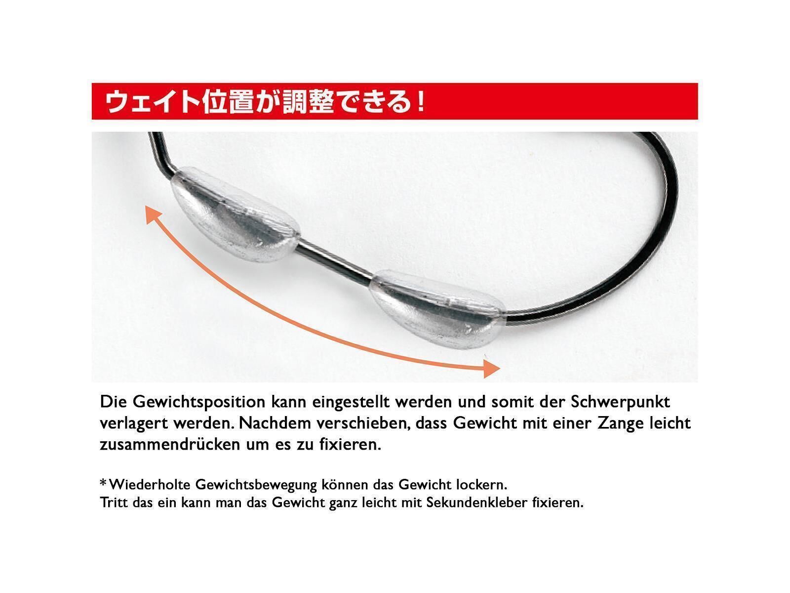 Makisasu Weighted Worm130 - Size 2 (1.0g)