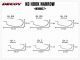 Kg Hook Narrow Worm37 - Size 3/0