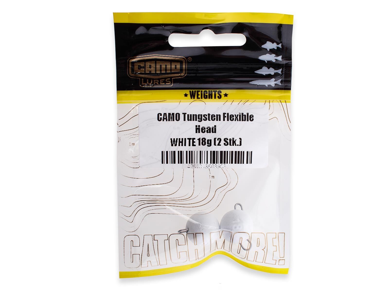 CAMO Tungsten Flexible Head - WHITE 24g (1 pc.)
