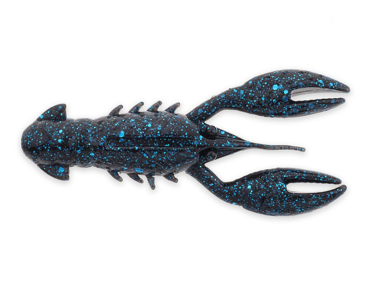 3.5" Pro CrawZ - Black / Blue Flake