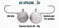 SX Spezial Finesse Jigs (bleifrei)