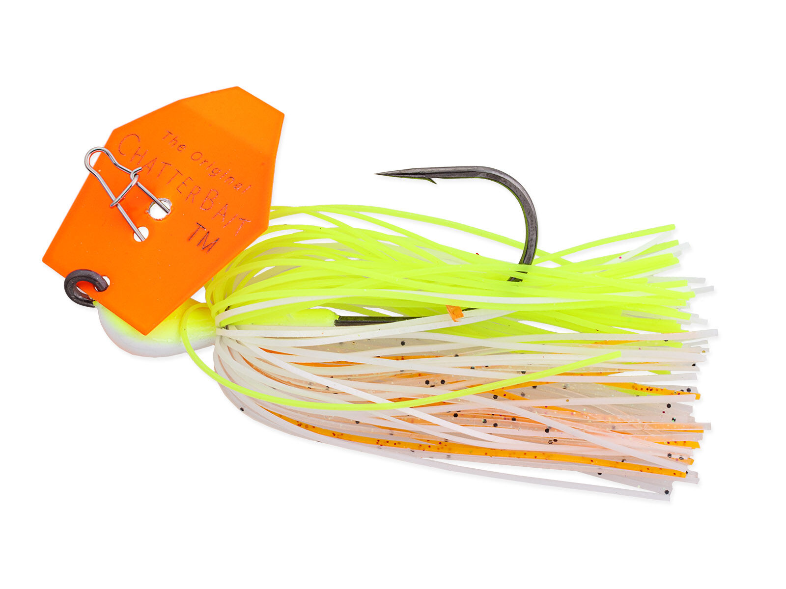 14g Big Blade ChatterBait - Chartreuse/White/Orange