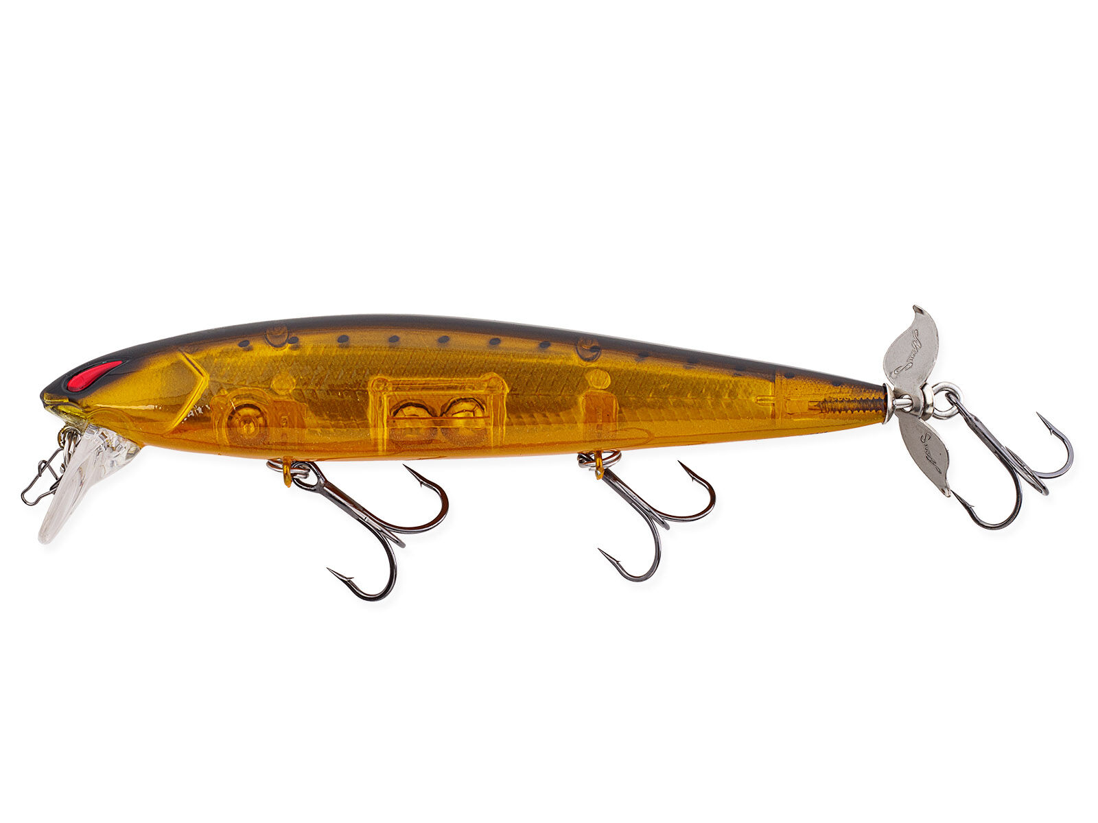 Laydown Minnow WAKE Prop Plus (02) Gold Rush