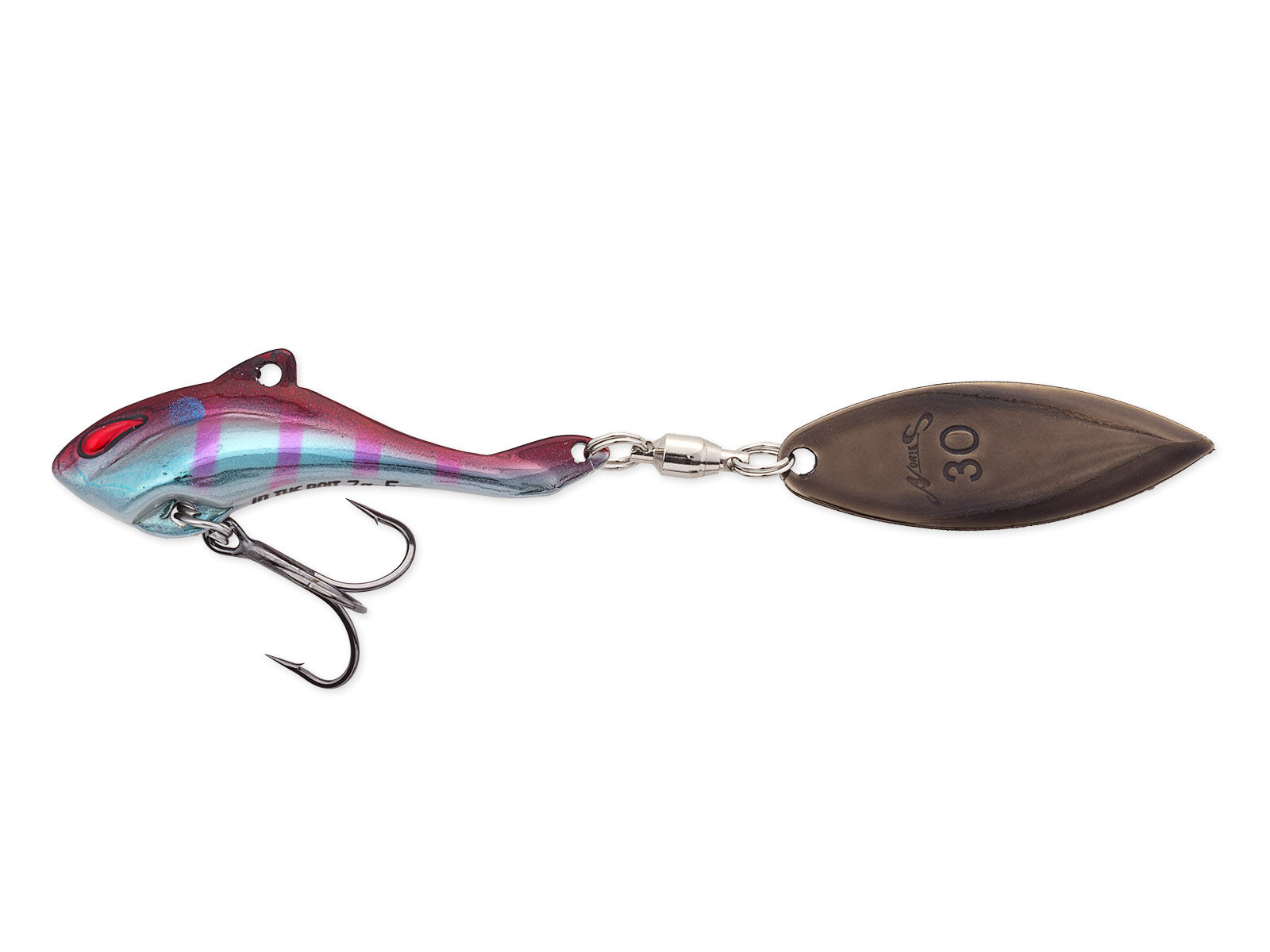 NORIES 7g In the Bait/Bass Willow Leaf Spinner Jig