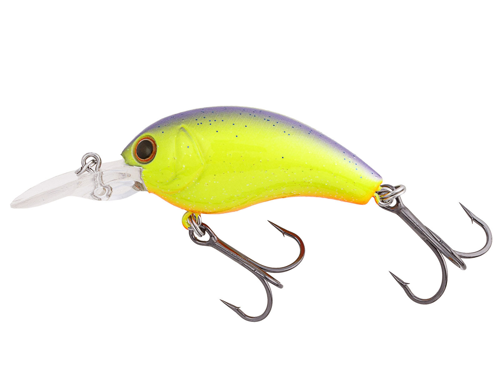 Worming Crank Shot (165S) Sparkle Purple Chartreuse