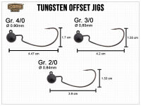 CAMO Tungsten Offset Jigs