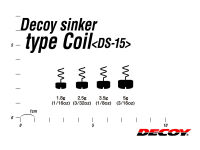 DECOY Sinker type Coil DS-15 (2,5g)