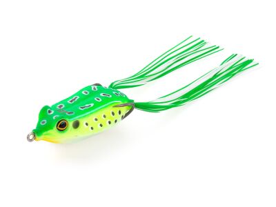 2.25" Leap FrogZ Walking Frog - Green Leopard