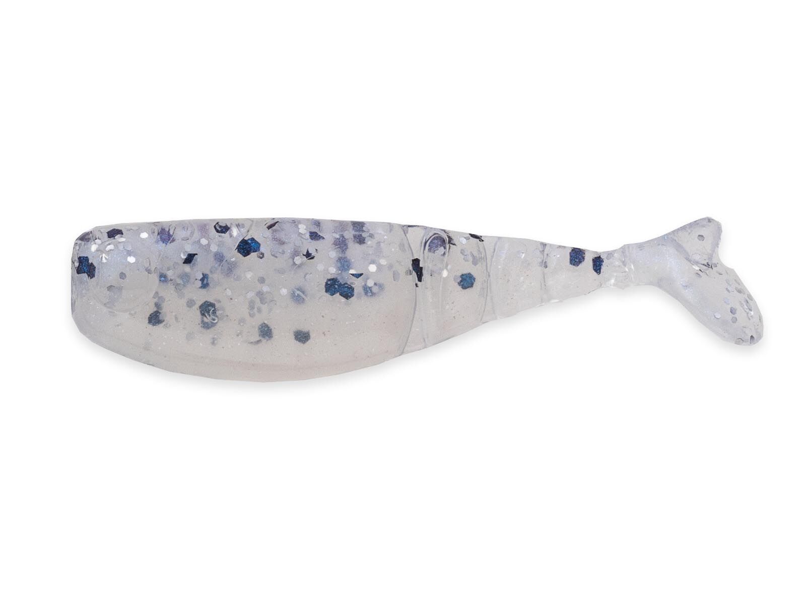 1.75" Shad FryZ - Blue Glimmer Sparkle