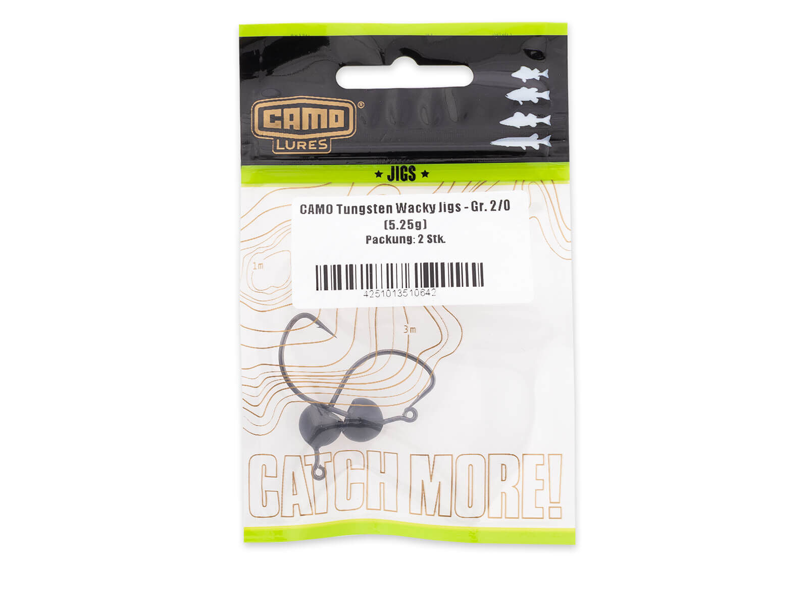 CAMO Tungsten Wacky Jigs - Gr. 2/0 (7.0g)