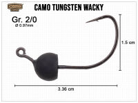 CAMO Tungsten Wacky Jigs - Gr. 2/0 (7.0g)
