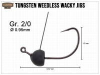 CAMO Tungsten Weedless Wacky Jigs - Gr. 2/0 (2.7g)