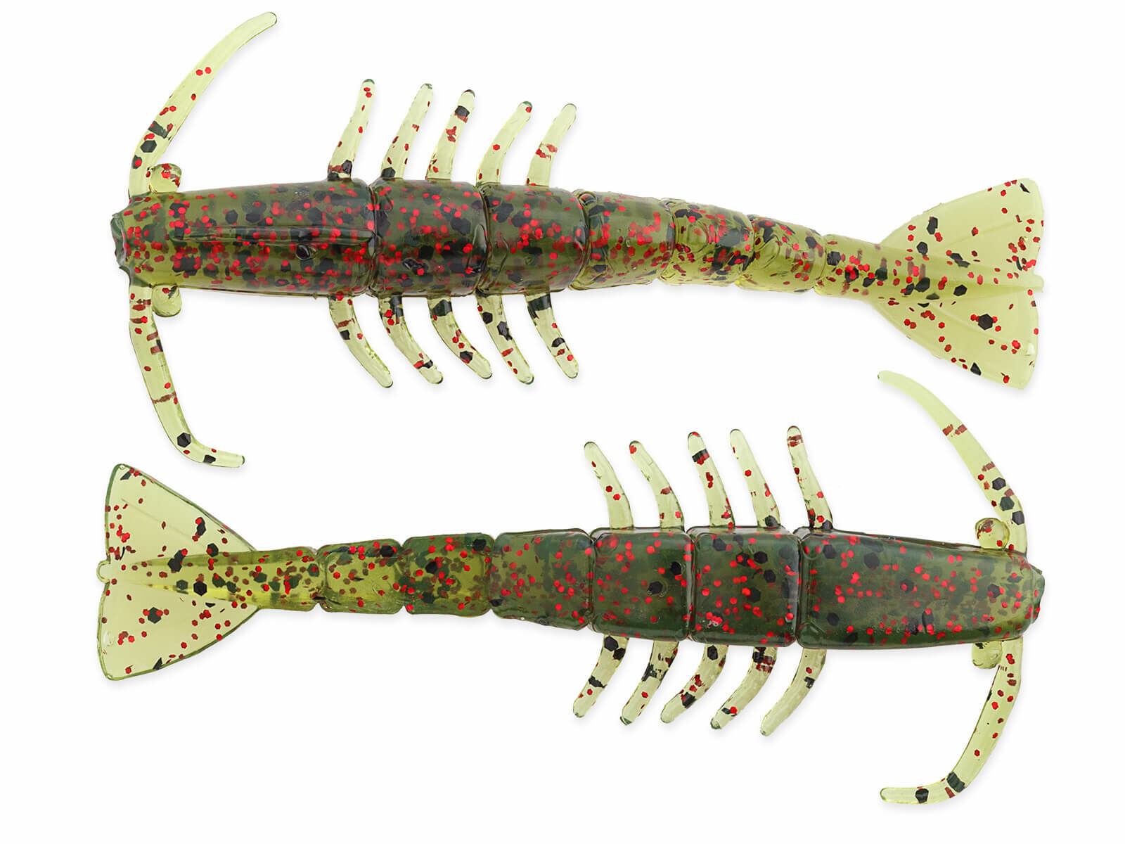 2.5" Salty Ned ShrimpZ - Watermelon Red
