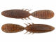 3.5&quot; Paddlin Beaver - Smoke Cinnamon Crawdad