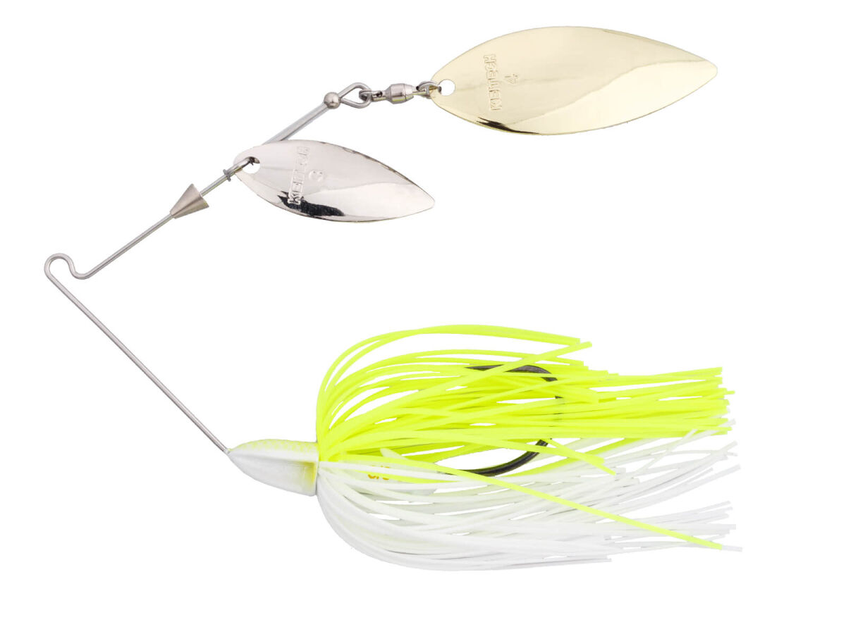 14g Tee-Bone Spinnerbait Double Willow(509) White/Chart