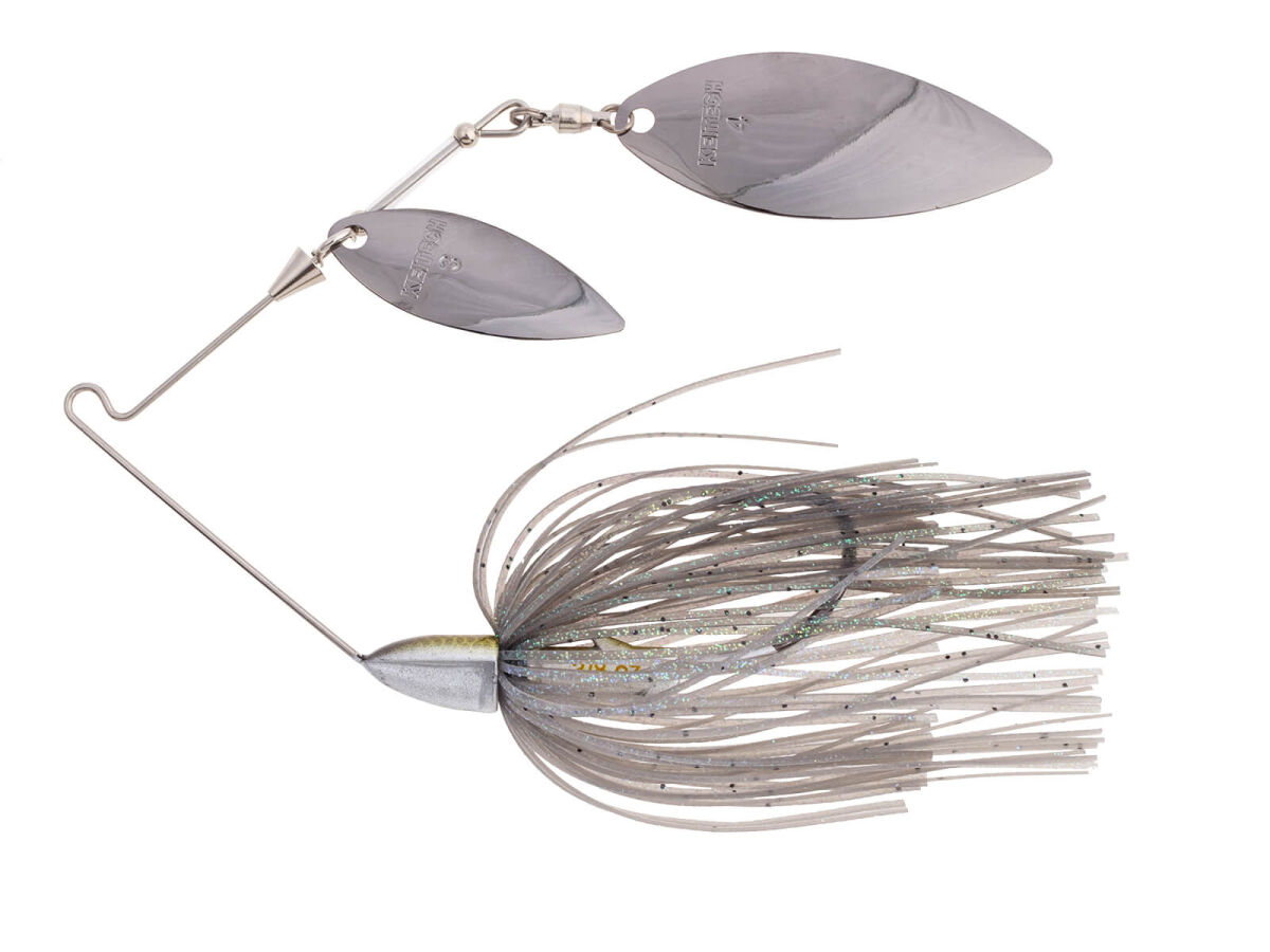 10.5g Tee-Bone Spinnerbait Double Willow(513) Smokin Shad