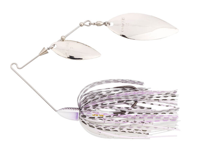 10.5g Tee-Bone Spinnerbait Double Willow(528) Purple Pearl Shad
