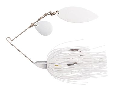 14g Tee-Bone Spinnerbait Tandem Willow (010) Super White