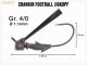 28g Crankin Football Jigkopf
