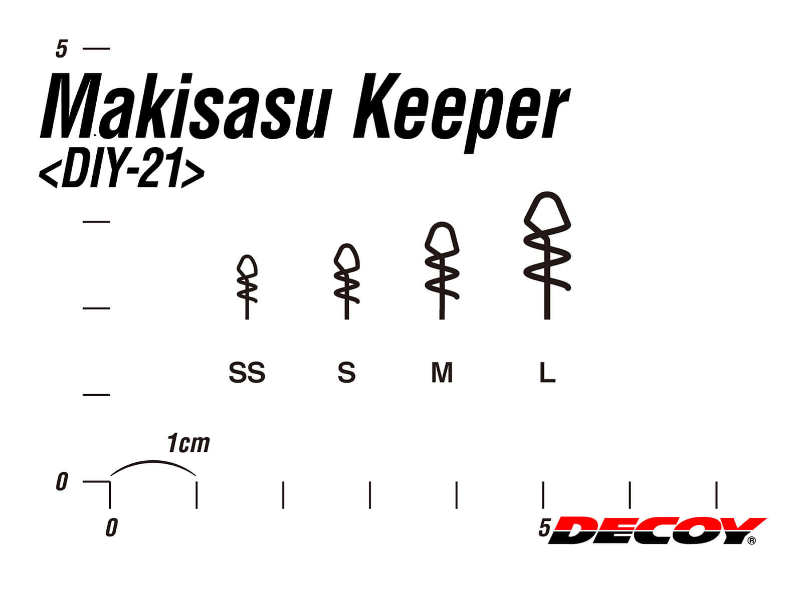 DECOY Makisasu Keeper DIY-21 S (12 Stk.)