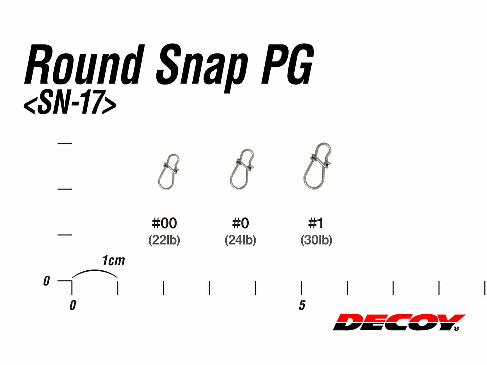 DECOY Round Snap PG 00 (10 kg / 22 lb)