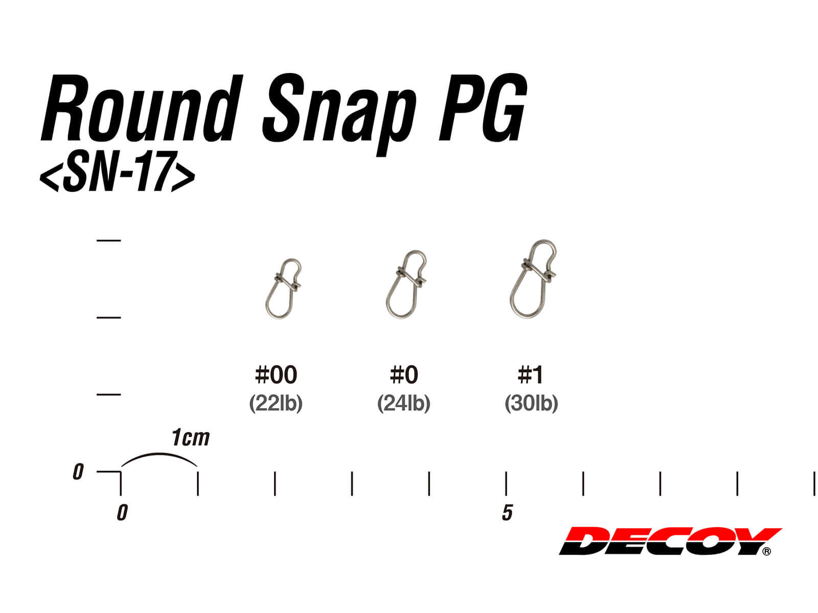 DECOY Round Snap PG 0 (11 kg / 24 lb)