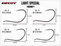 Light Special Worm7 - Size 3