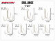 DECOY T-S21 Trebles - Size 8