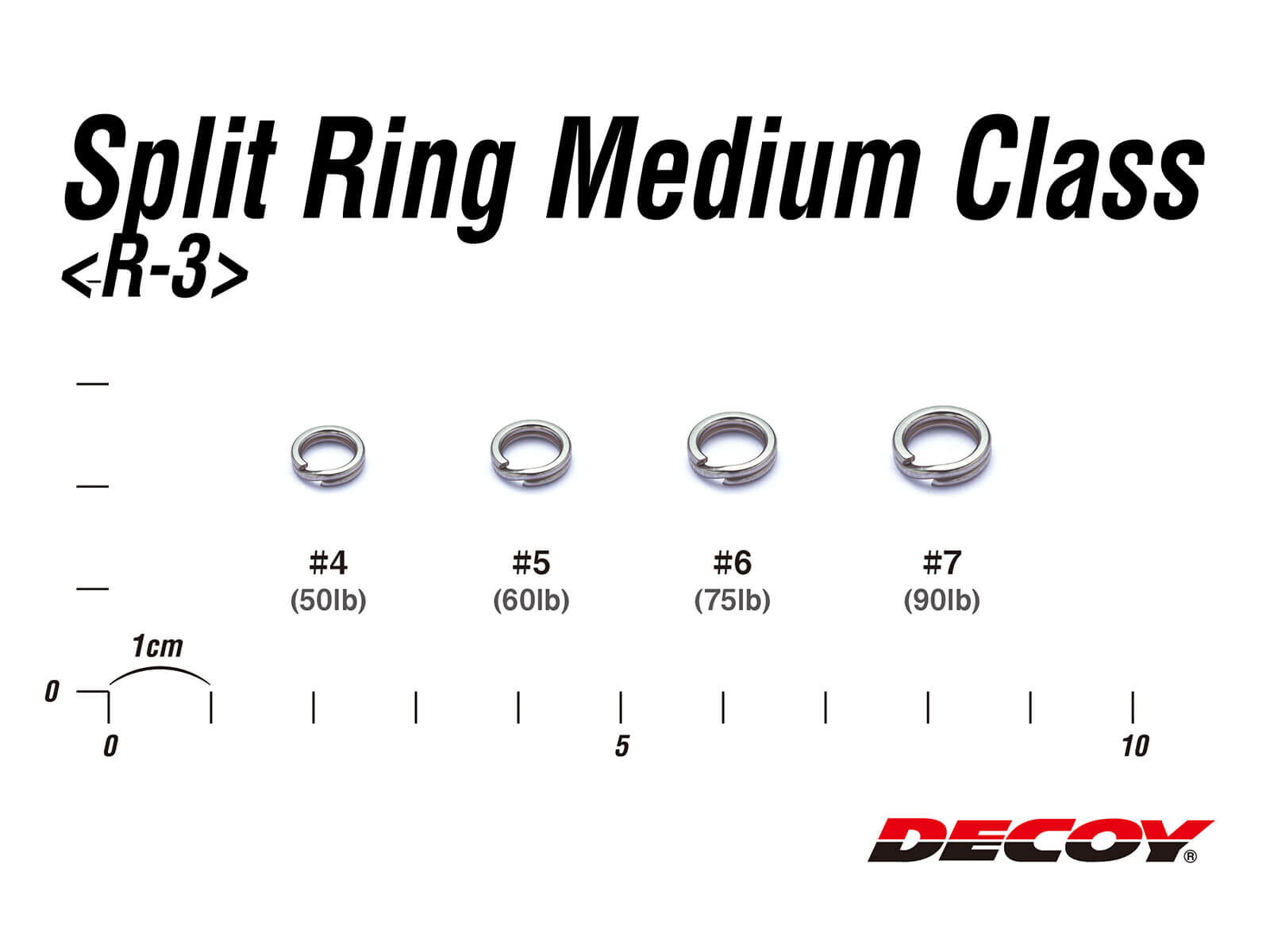 DECOY Split Ring Medium Class - Size 4 (18kg / 40 lb)