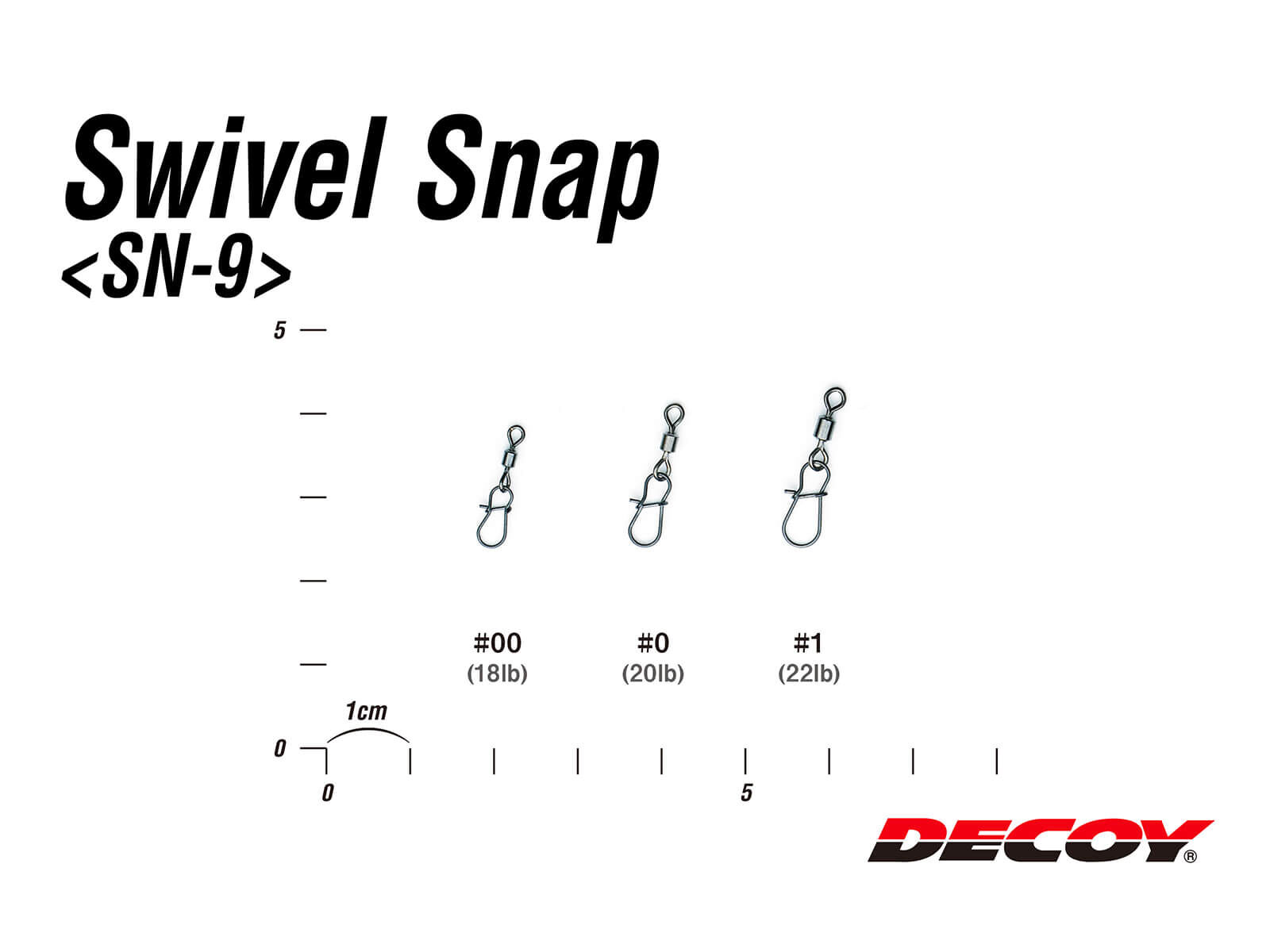 DECOY Swivel Snap SN-9 - Gr. 0 (9kg / 20 lb)