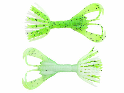 3.2" Hyper Spider - Chartreuse Pepper Shad