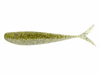 3.5&quot; Fat Fin-S Fish - Chartreuse Ice