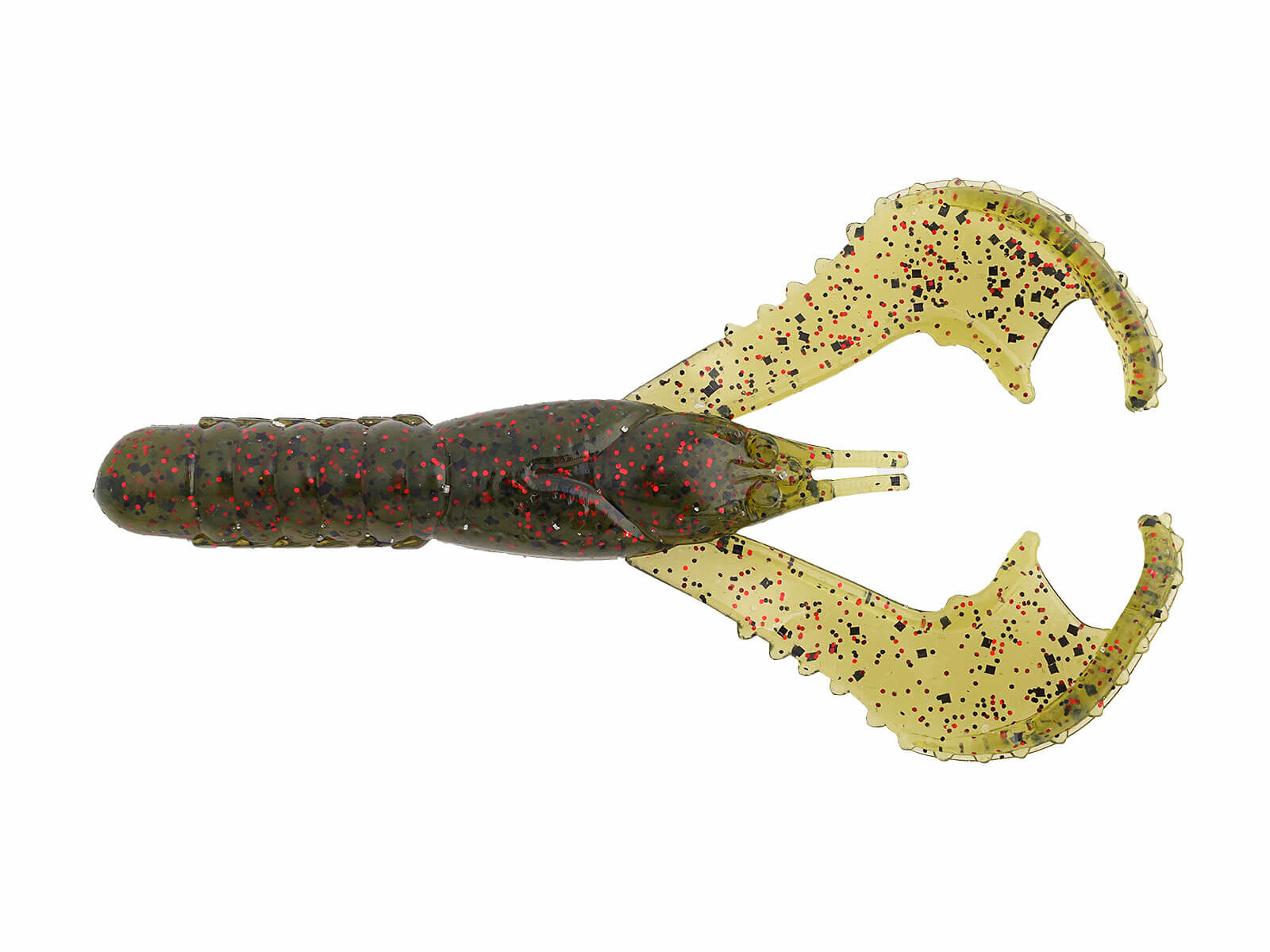 4" Karate Craw - Dark Watermelon Red