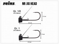 reins NR Jig Heads Guard Size 1/0 (2.7g )