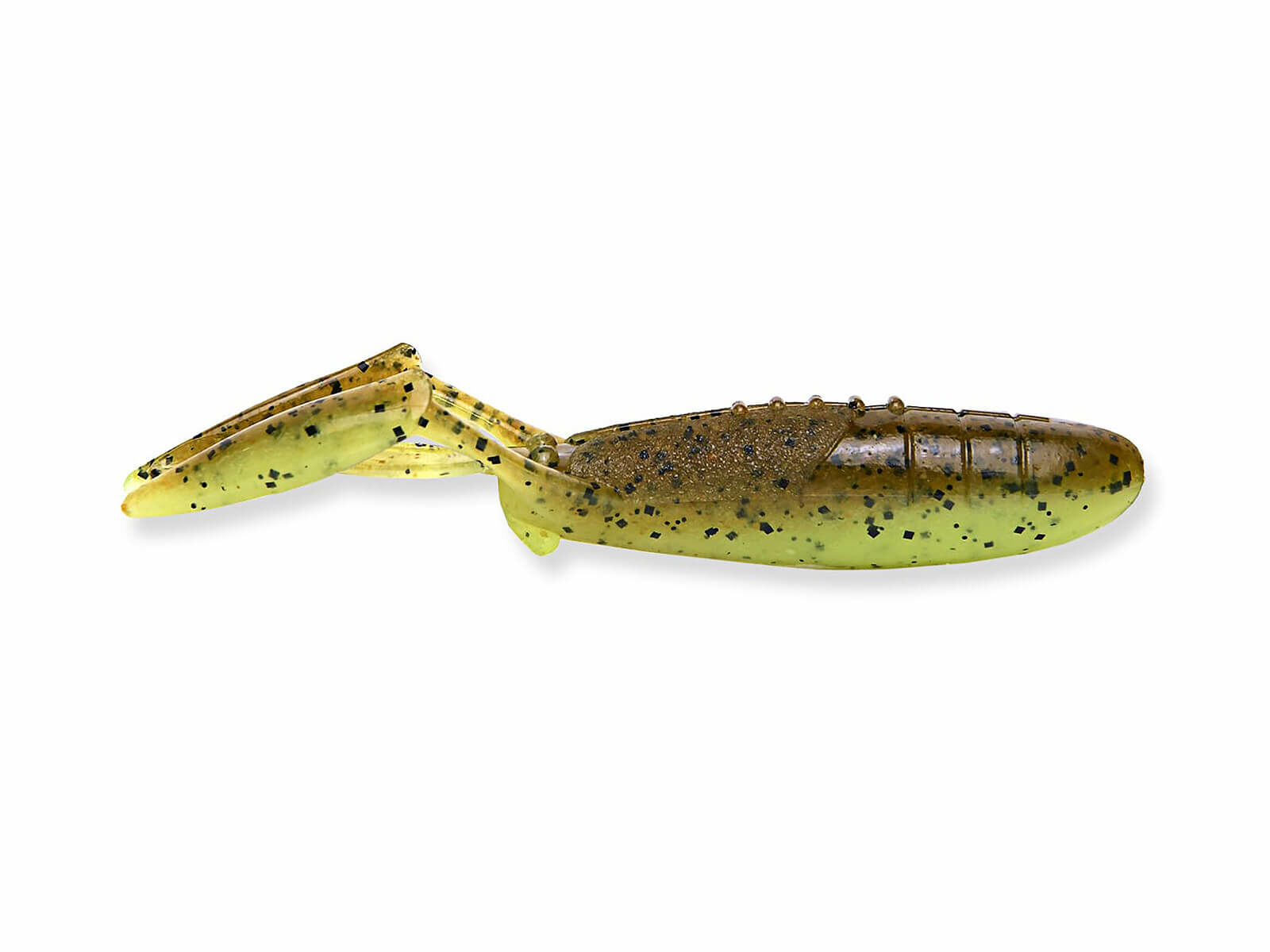 3.5 Glide Camaron - Green Pumpkin / Chartreuse