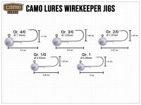 CAMO LURES Wirekeeper Jigs