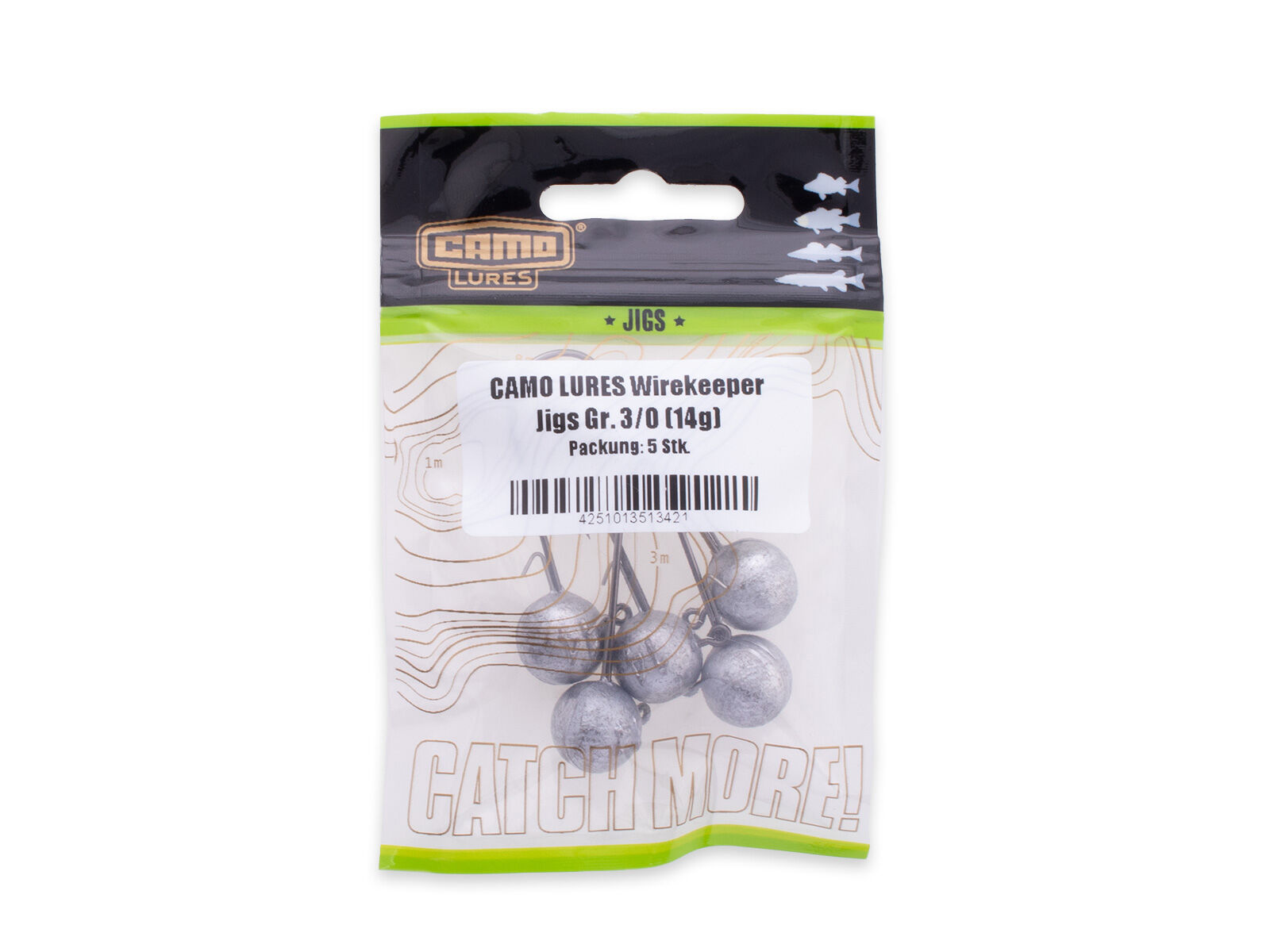 CAMO LURES Wirekeeper Jigs Size 1/0 (10g)
