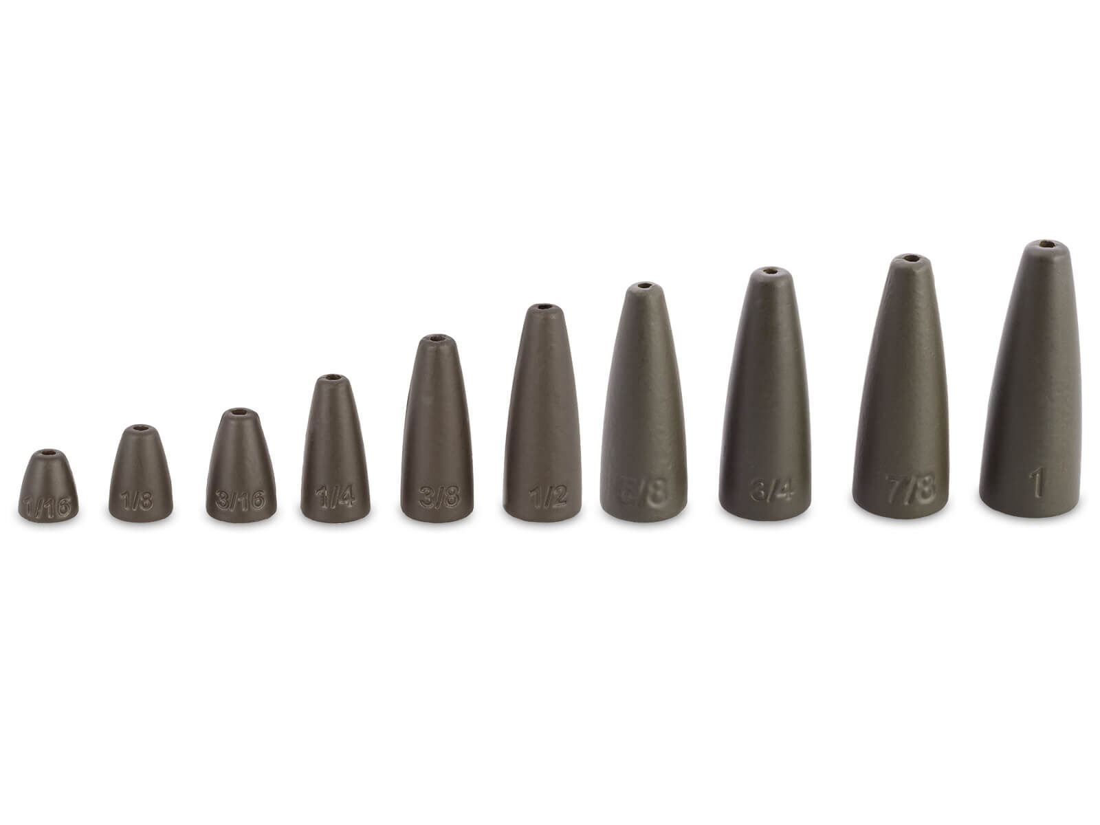 CAMO Bullet Weights - GREEN PUMPKIN 21.0g (5 pcs.)