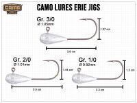 CAMO LURES Tube Jigs