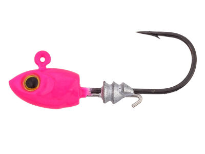 Micro Shad HeadZ - Pink Glow (1.75g - 1/16 oz.)