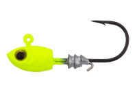 Micro Shad HeadZ - Chartreuse (1.75g - 1/16 oz.)